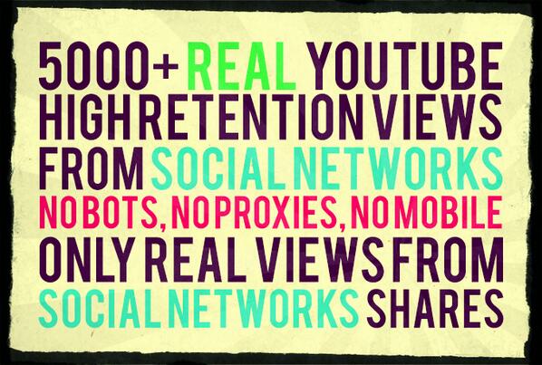 ViralExposures's tweet photo. 5000+ REAL Youtube Views for $5!!!! http://t.co/4iZmueueDI http://t.co/awaRFRx7DK