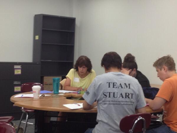 Day 2 UP training on the 9 Marzano strategies and common core shifts. Teachers learning together!