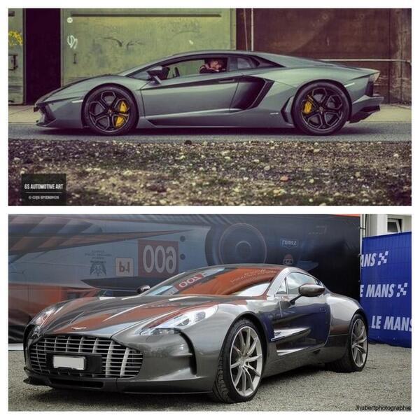 CarSwapMe's tweet photo. RT - Lamborghini Aventador  

Fav - Aston Martin 177 http://t.co/NpinvSgFi3