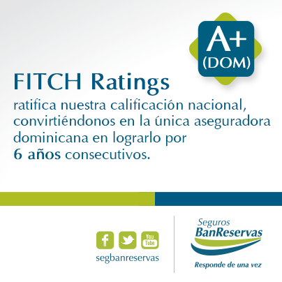 Segurosreservas's tweet photo. @FitchRatings ratifica A+ por 6to. año consecutivo a ‎#SegurosBanreservas l http://t.co/bpNg5kBo5N http://t.co/nsXRHMbcw3