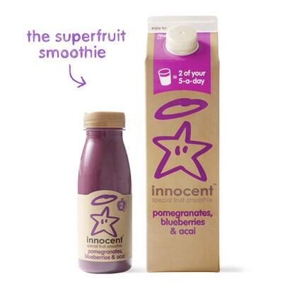 innocentdrinks_'s tweet photo. Have you tried our pomegranates, blueberries &amp; acai smoothie? It's delicious and it's 2 of your 5-a-day #superfruit http://t.co/BpEBYm3lDG