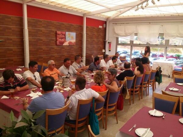 Gran comida en Restaurante Victoria