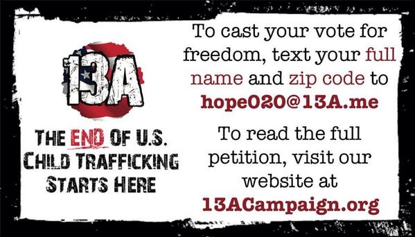 MattyManson's tweet image. Please help our school to get the most votes to end child sex trafficking in the US. vote its quick easy and free!