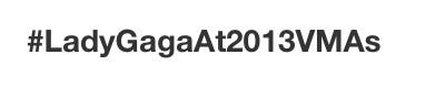 BlueEyedCobra's tweet photo. Trending. 💙 #LadyGagaAt2013VMAs http://t.co/hXuVOfK8wZ