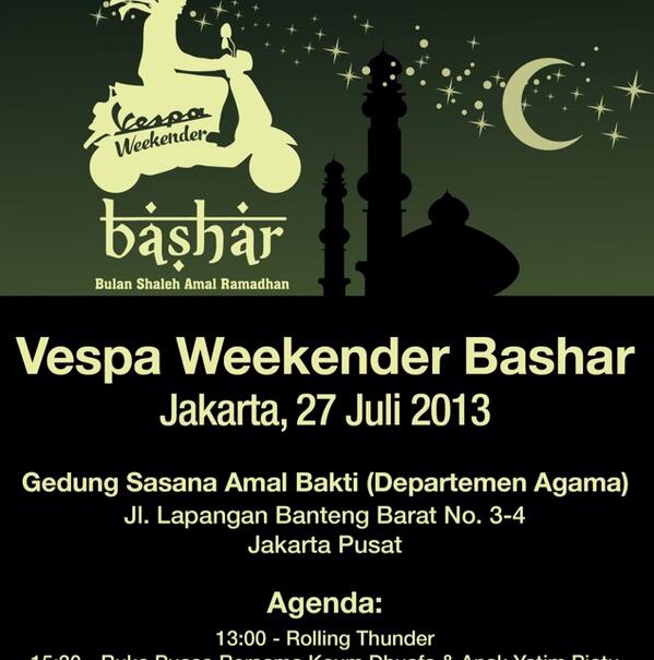 <a href="/campursarivespa/">CampurSariVespaJkt™</a> <a href="/pcindonesia/">Piaggio Club Indonesia</a> <a href="/move_ina/">Modern Vespa INA</a> <a href="/piaggiolovers/">Piaggio Lovers</a> <a href="/PiaggioOwners/">Piaggio Owners</a> <a href="/LambrettaClubID/">Lambretta Club ID</a> <a href="/Vespa_IND/">Vespa Indonesia</a> <a href="/piaggioserpong/">pis piaggioserpong</a>