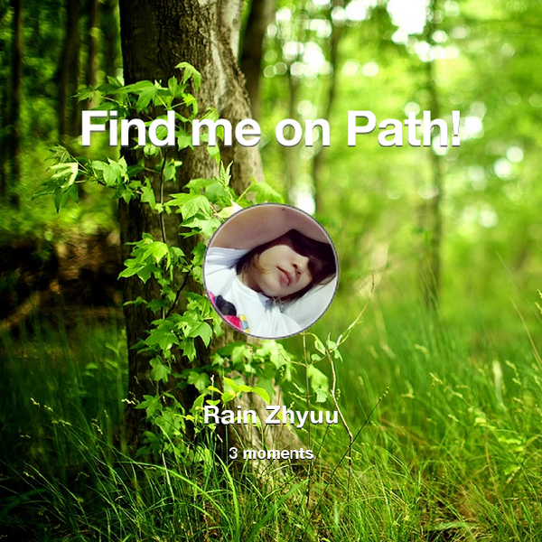 _ReInd's tweet photo. Find me on #Path now! Go to: http://t.co/TQNmuFV10B! #thepersonalnetwork http://t.co/6yi14qNoKJ
