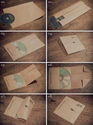 Membuat Cover CD dari Kertas Membuat Cover CD dari Kertas