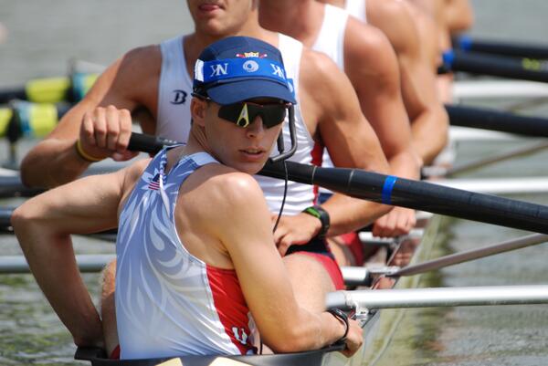 usrowing's tweet image. Team USA loves the new @BoathouseSports unis at #U23Worlds!
