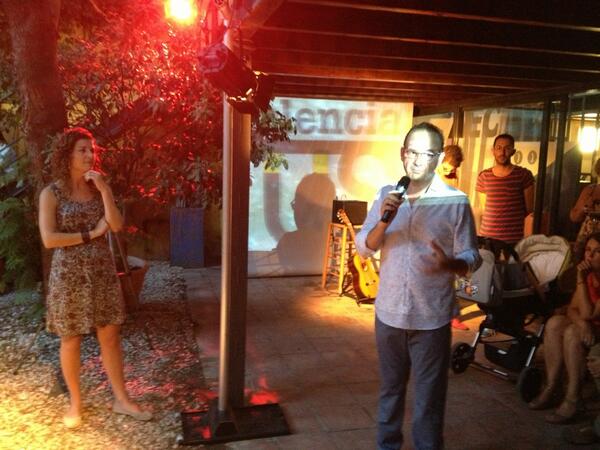 “<a href="/ncambralla/">Nacho Cambralla</a>: <a href="/Utopicus_vlc/">utopic_us vlc</a> calienta motores con una preinauguración muy caliente.Gracias por la fiesta @Monicalledo ”