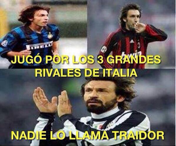 MotivacionesF's tweet photo. Pirlo... http://t.co/lCb4UQDD9c