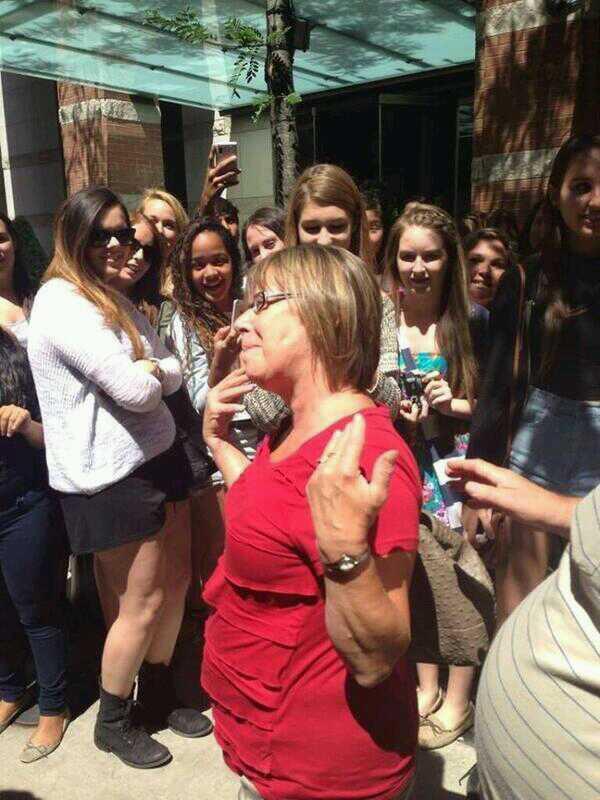 "justin biebers my grandson bitches"