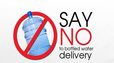 FF_Geelong's tweet photo. Say NO to Bottled Water delivery. 
And join Filtered Fresh today #filteredwater http://t.co/8WryILjrEY