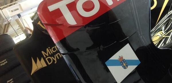 Solidaridad de la escudería Lotus con la víctimas del accidente de Santiago rtve.es/n/725160