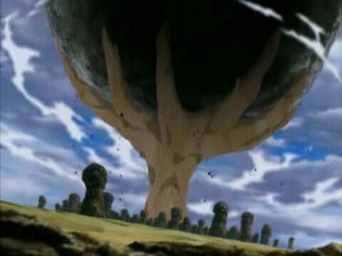 AllAnimanga's tweet photo. Meteor Terhenti oleh Tsuchikage (Onoki) &amp;amp; Kazekage (Gaara).. Yeay! :D hahaha #NS322 http://t.co/5q7eouzrtt
