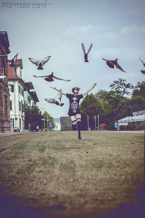 EvilTrinityCo's tweet image. Our 'Adam Kadmon Tee' and 'Team Satan Thigh Socks'. Courtesy of facebook.com/Marmotcam.