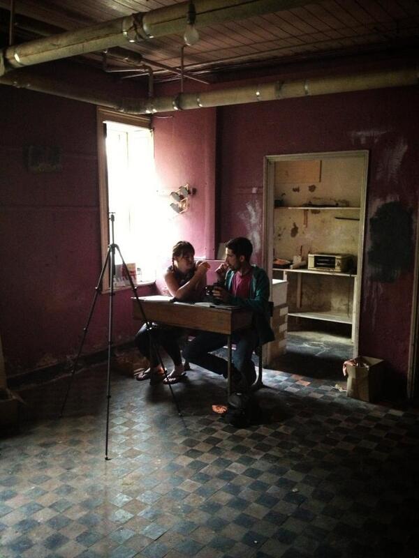 Mak9 Site visit - in the Deanery - a possible location for my work, really interesting space to respond to