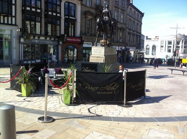 <a href="/PrinceAlbertBar/">The Prince Albert</a> Team In Wolverhampton Today Come and Say Hello and get your free cocktail! ☀🍸🍹🎶☀