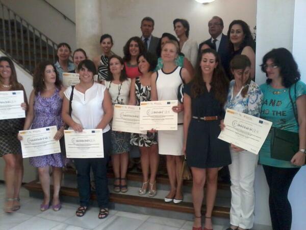 Enhorabuena a las participantes del Progr.Emprendimiento Femenino deMálaga y suerte en vuestra actividad empresarial.