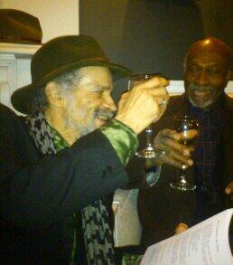 JamesBerryPoet's tweet photo. Here's @JohnAgard1 with @JamesBerryPoet at the launch for James' selected poems 'A Story I am In' @BloodaxeBooks 2011 http://t.co/hnj6AHWeE5