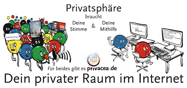 privacea's tweet photo. Wir sind dabei! &amp; freuen uns auf  unsere Wünsche und RECHTE nach Privatsphäre eintreten zu können.  #StopWatchingUs http://t.co/h9ZhHxVNif