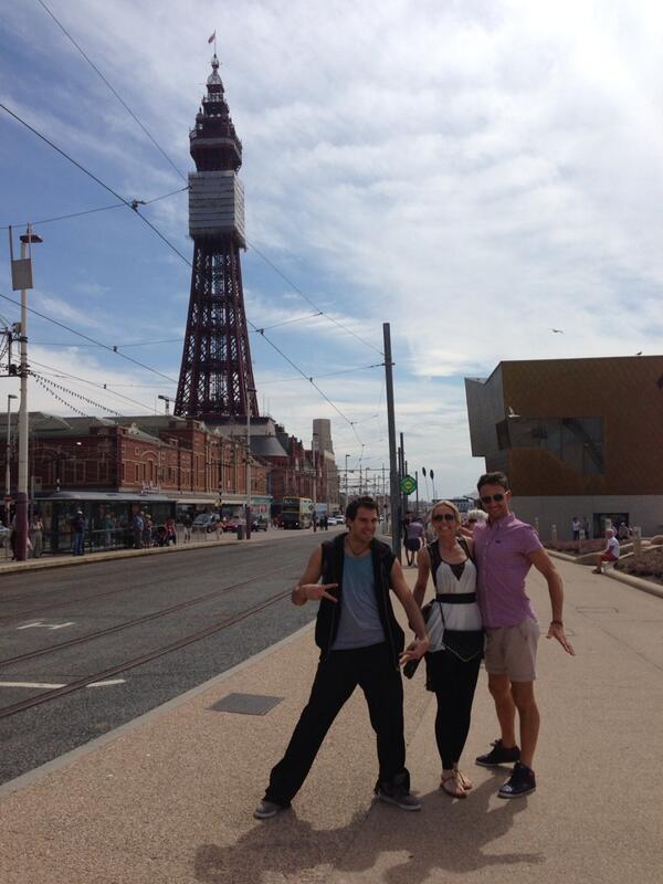 RealNatalieLowe's tweet photo. Beautiful day in Blackpool http://t.co/1mU7p8NkFK