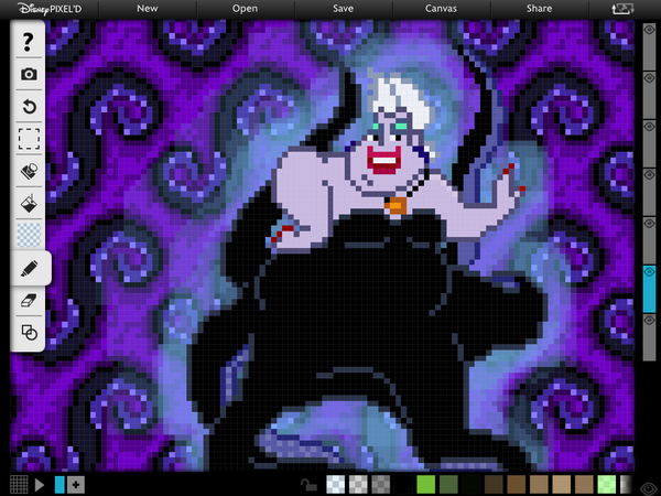 DisneyPIXELD's tweet photo. Have you made a Disney Villians creation in PIXEL'D? #PIXELD http://t.co/GTCkLAulFm