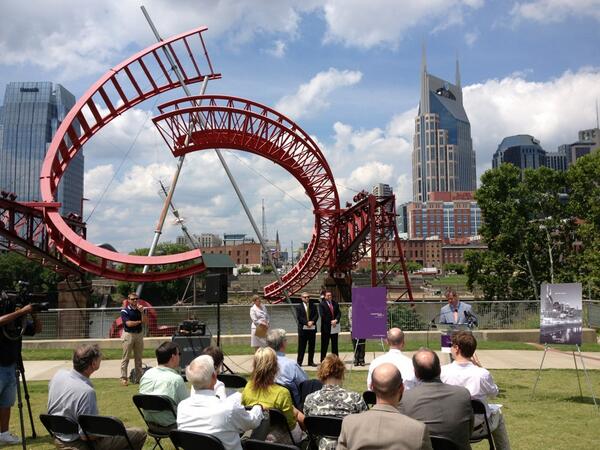 Photo of Mayor Dean at launch of Local Shares in #nashville #nyse