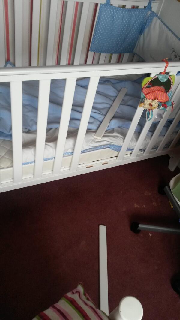 13rogan's tweet photo. @mothercareuk a replacement is simply not acceptable - big safety issue http://t.co/WGQrpjk0IW