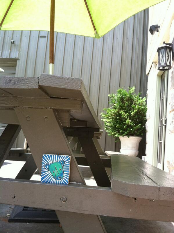 straytl's tweet image. Thurston loves a dog-friendly patio #FAFATL