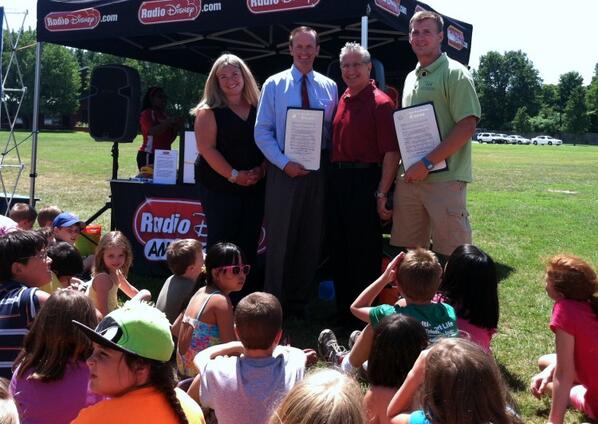 Celebrated 10th anniversary of town's full day camp. Congrats to site director Chad Hagner. <a href="/JamesTedisco/">Senator Jim Tedisco</a>