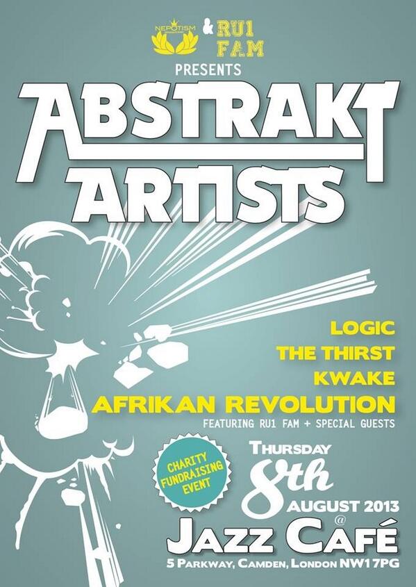 Bless people 8th of August at Jazz Cafe!