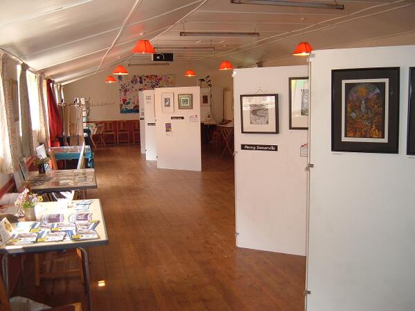 Printmaking exhibition at Shobrooke last weekend.
