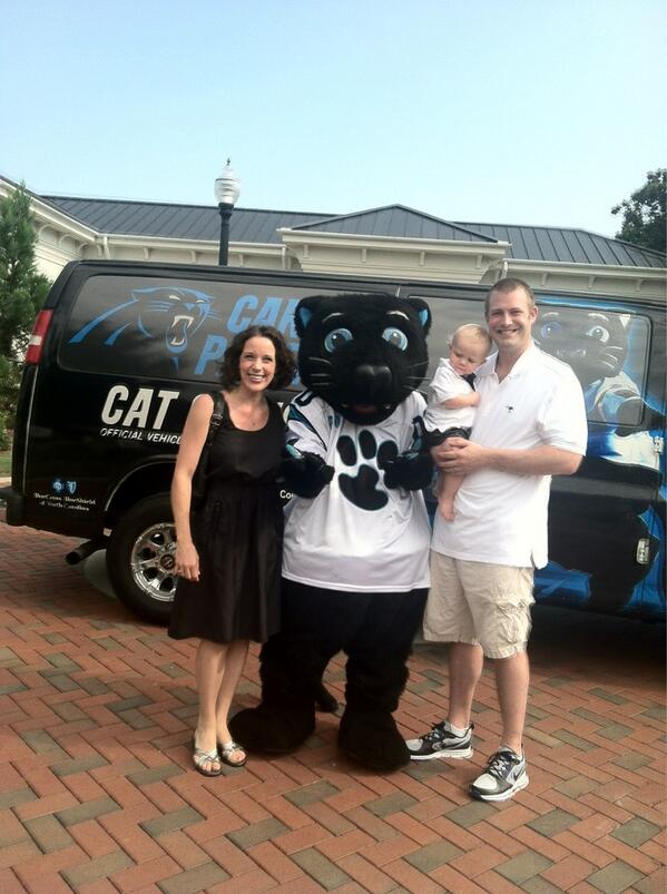 At the <a href="/Panthers/">Carolina Panthers</a> training camp at #Woffordcollege... Beautiful night!