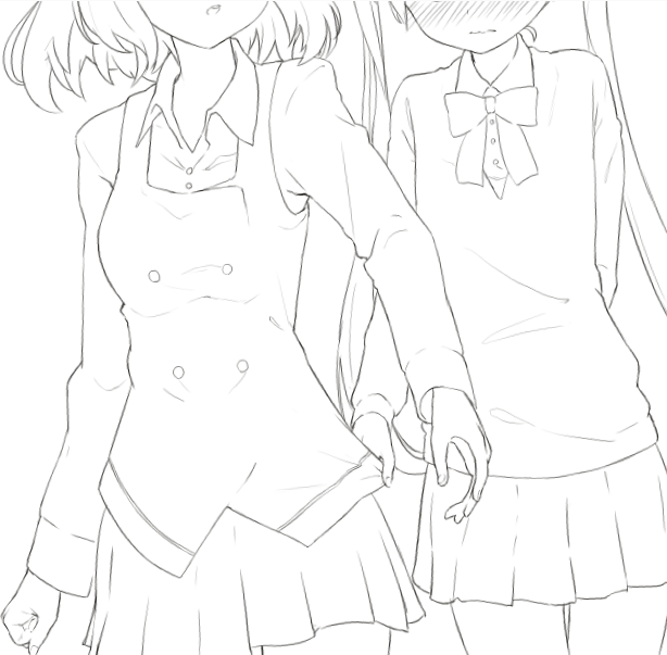 案外線画まで終わるもんですな 