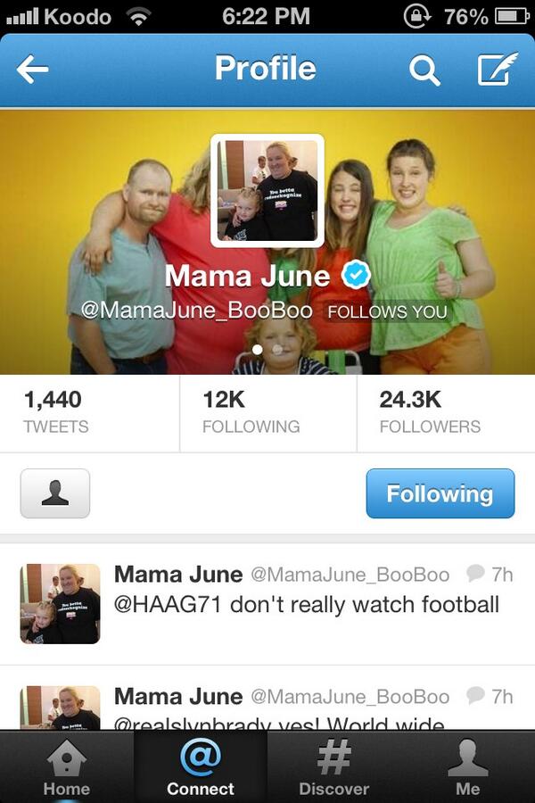 THANK YOU MAMA JUNE<3