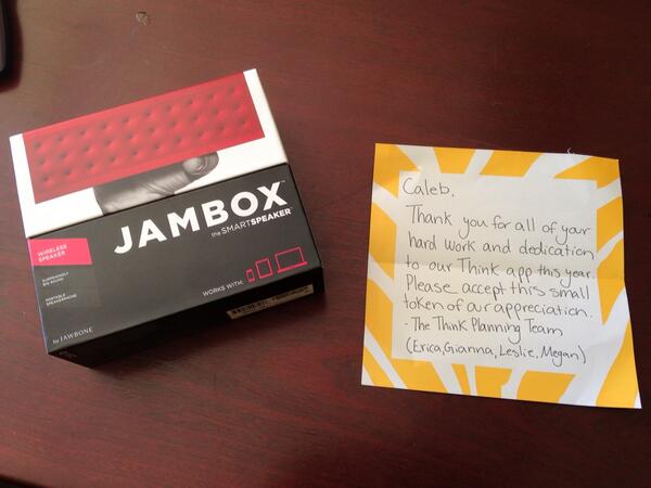fire_inc's tweet photo. The amazing team we work with @google just sent us nice gift for our hard work on their app #happyfriday http://t.co/JOLTvonvTu