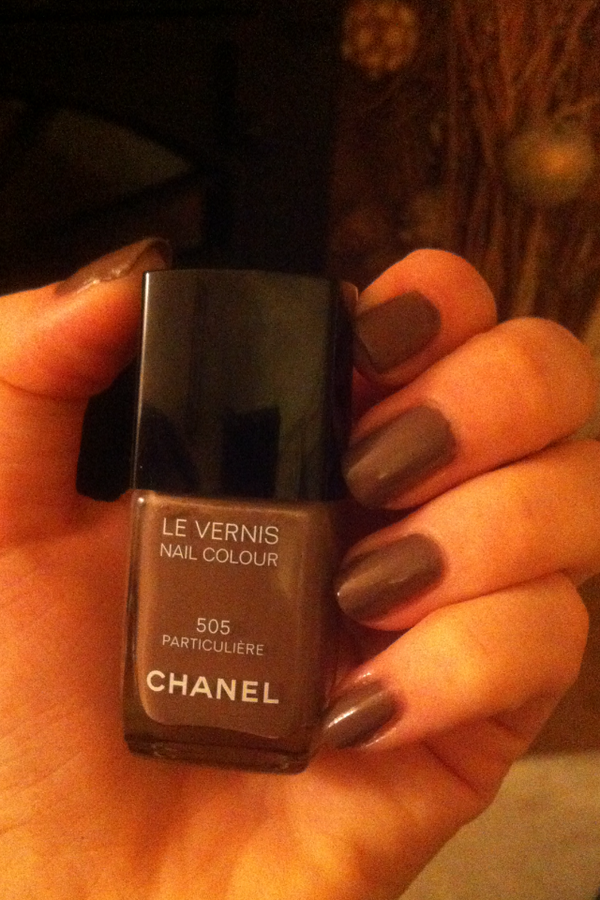 GeekToChicBlog's tweet photo. Weekend nails are Particulière by @CHANEL. What are yours? #bbloggers http://t.co/9U4qSGBEnP