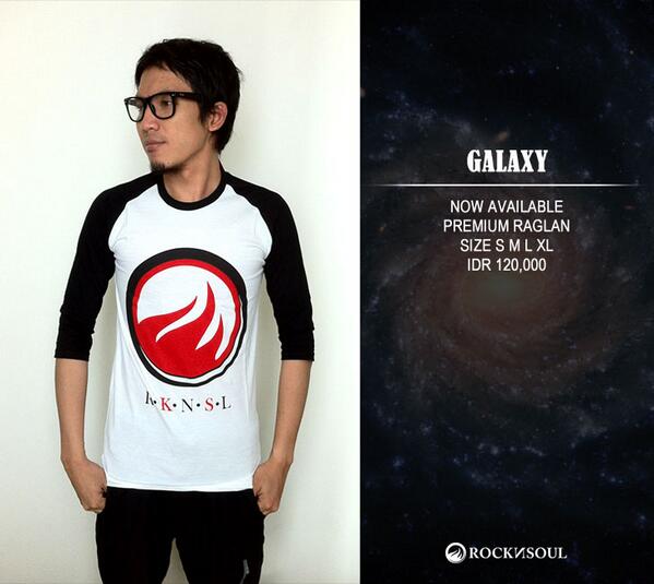 #RockNSoul - GALAXY | IDR 100k | S M L XL | Order 081298136962 | #OnSale