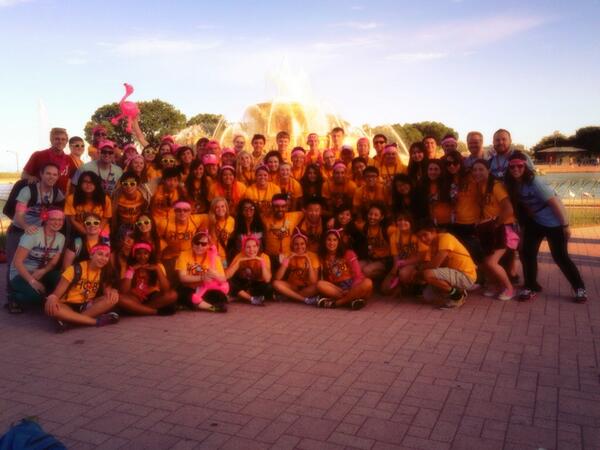 BeLikeMike_Roy's tweet image. I truly could not be more blessed than to call these people my family @PinkSectionB #pinkforever #WLC13 #myHOBYstory