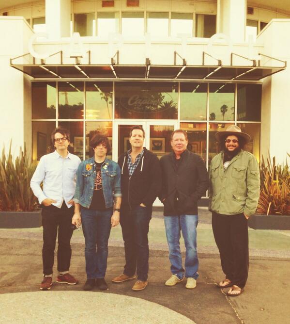 TheRyanAdams's tweet photo. Hung out today with the fine folks at @CapitolRecords &amp; @GarryShandling listening to some new songs. 
Fun times. http://t.co/KOZua2ON5K