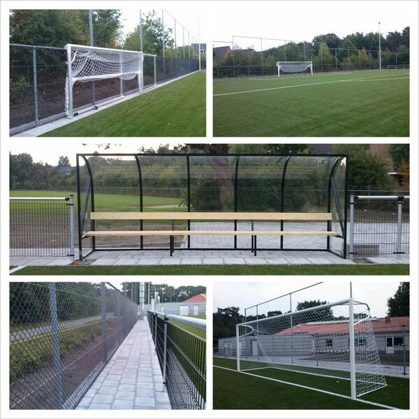 Meer nieuwe beelden van het trainigsveld.