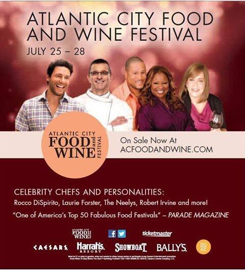 VIPAtlanticCity's tweet image. Don't miss the #2013 #AtlanticCity #foodandwine #festival happening this #Weekend at @BallysAC @CaesarsAC @VisitAC