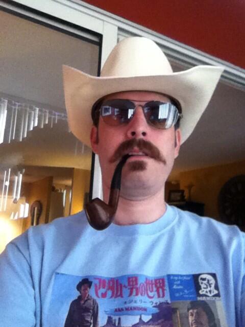 jrcrosw's tweet photo. “@KidBlast74: @TOBeerFestival - The face of MANDOM - 2nd runner up - The Cowboy http://t.co/5zuJWoC5rs” #MANDOM