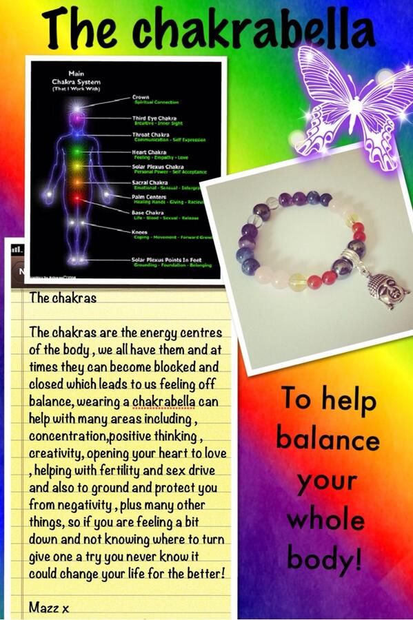 angelmazz's tweet photo. Pre order your chakrabella today for next weeks order list :) just £15 p&amp;p included #chakra #holistic #bracelet  http://t.co/hacpstjHVD f