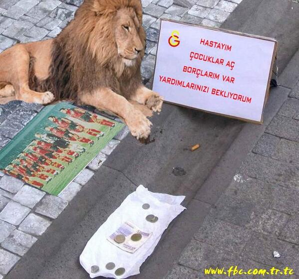 CeranYk's tweet photo. galatasarayın zor anları http://t.co/PdSWHcWQwu