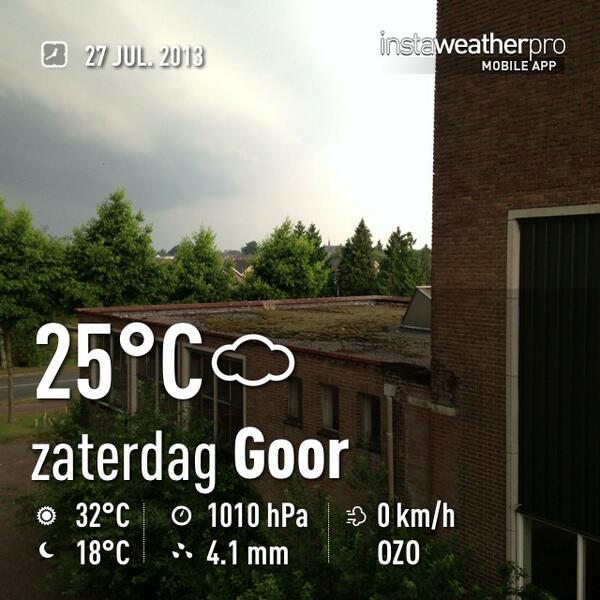 ronaveen01's tweet photo. slecht weer op komst http://t.co/PzYtKUj5LP