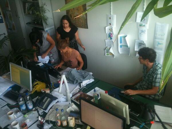 Nice tropical vibes while hard at work preparing for the upcoming summer school.