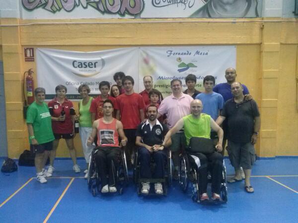 ColladoTM's tweet photo. Ayer finalizó el VIII CAMPUS de Tenis de Mesa "Alfredo Carneros" en Collado Mediano http://t.co/SxD3aohl9T