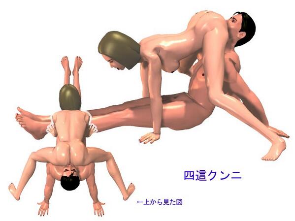 SKRS_Taii_bot's tweet photo. 四這クンニリングス
女性が四つん這いになり男性が彼女のお尻側もしくは彼女の股の下に顔を入れて行う。
図解のような四つん這いではなく膝をついた四つん這いでもいいがその場合には男性側が姿勢を低くしなくてはならないので少々やりにくくなる。 http://t.co/JxNQwG9A9t