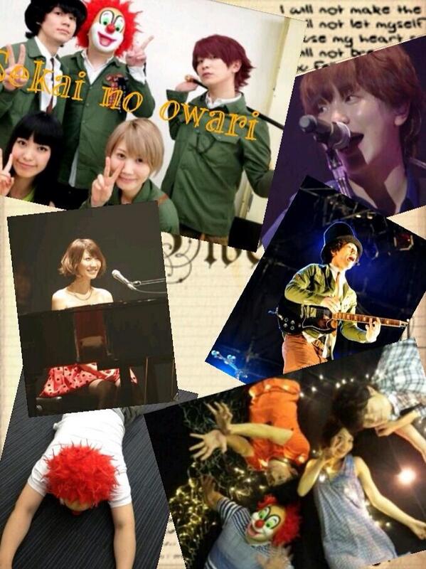 sekaowali's tweet photo. セカオワ無しでは生きられない人RT http://t.co/VVeYtFUobk